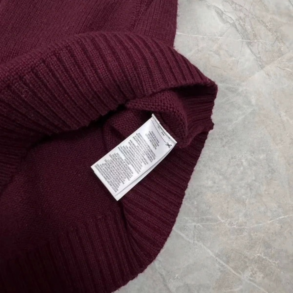 Polo Ralph Lauren Burgundy Sweater with Bear Motif - Picture 6 of 6